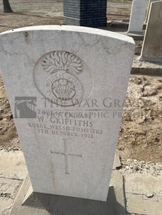 BAGHDAD (NORTH GATE) WAR CEMETERY - GRIFFITHS, W